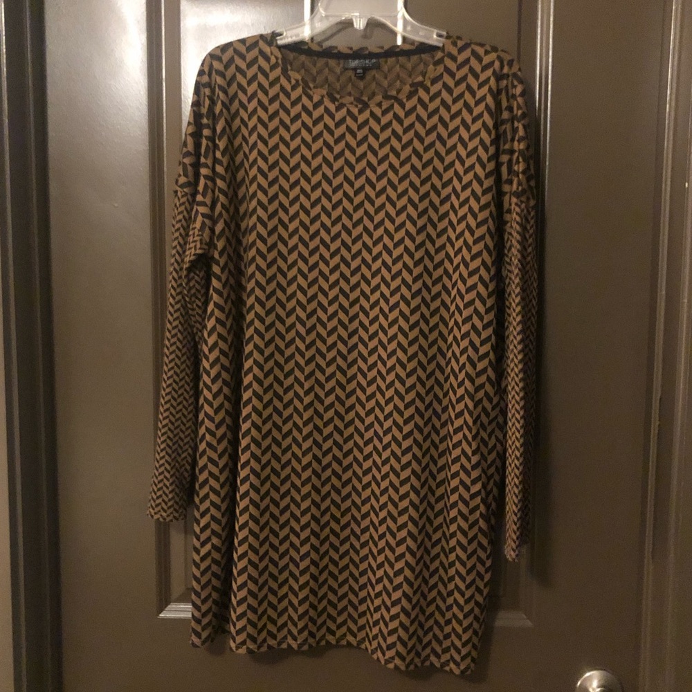 Topshop Long Sleeve Dress